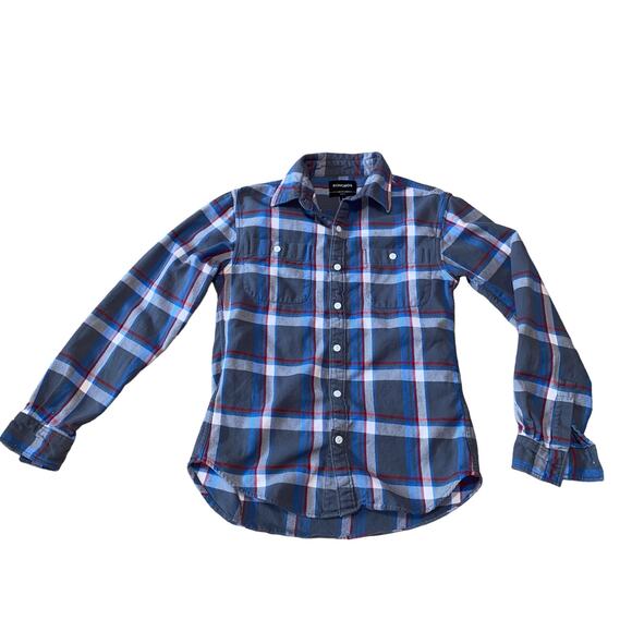 Bonobos Men’s Gray Plaid Slim Fit Long Sleeve Button Up Dress Shirt Size Small - Picture 2 of 7